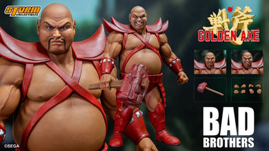 Storm Collectibles BAD BROTHERS - Golden Axe Acton Figure SGGX07RD