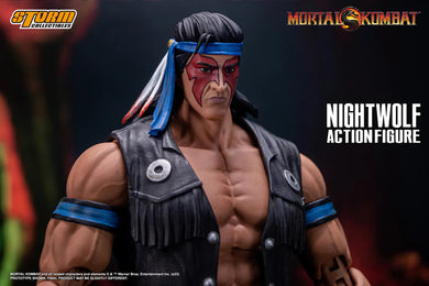 Storm Collectibles  NIGHTWOLF MORTAL KOBMAT ACTION FIGURE #DCMK16