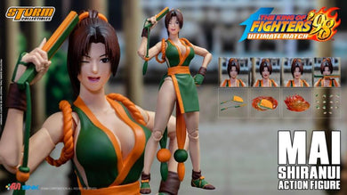 Storm Collectibles MAI SHIRANUI - KOF’98 UM Action Figure (SP Edition-Green)