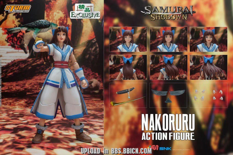 Storm Collectibles NAKORURU - Samurai Shodown Action Figure (Animes-pro Exclusive)【﻿FREE US/UK/Australia Shipping】