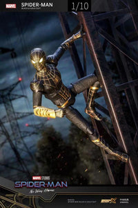 ZD Toys 1/10 Spider-man black ver. Action Figure