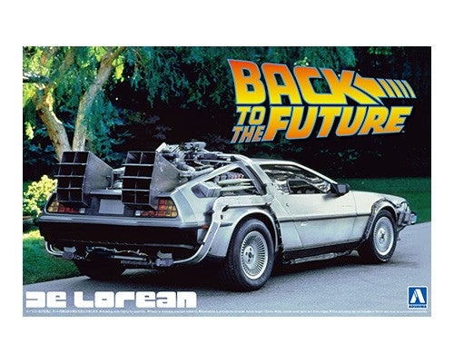 Aoshima 1/24 BACK TO THE FUTURE DELOREAN from PART I Plastic Model Kit