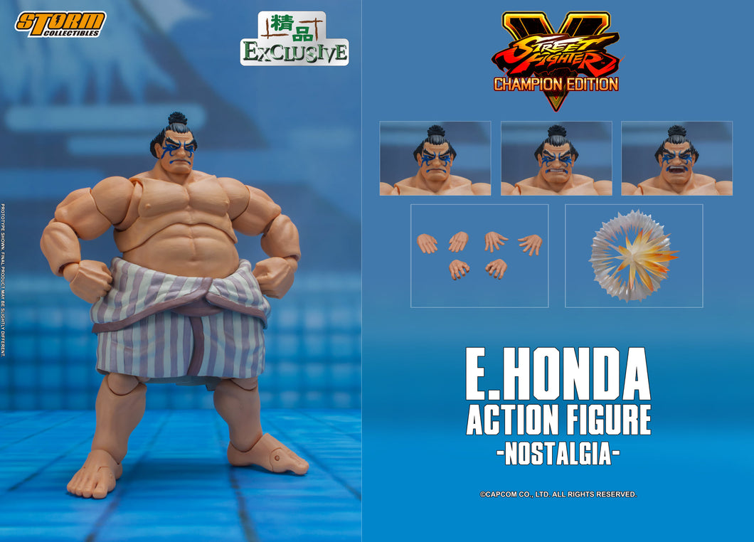 Storm Collectibles E.HONDA -NOSTALGIA- Action Figure (HKACG 2021 Exclusive)