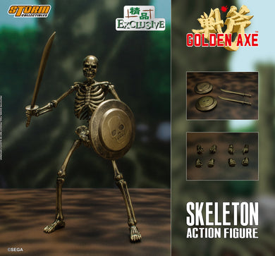 Storm Collectibles SKELETON (Golden Ver) - 2 Packs - Golden Ax Action Figure (HKACG 2021 Exclusive)