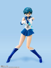 Load image into Gallery viewer, Bandai S.H.Figuarts SAILOR MERCURY -Animation Color Edition- Action Figure