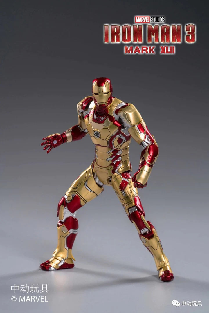 ZD Toys Iron Man MARK XLII Action Figure