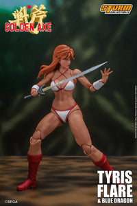 Storm Collectibles Golden Axe TYRIS FLARE & BLUE DRAGON Action figure
