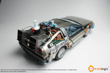 Load image into Gallery viewer, Kids Logic Back To The Future ML02 1/20 Magnetic Floating DeLorean Time Machine