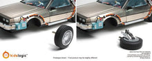 Load image into Gallery viewer, Kids Logic Back To The Future ML02 1/20 Magnetic Floating DeLorean Time Machine