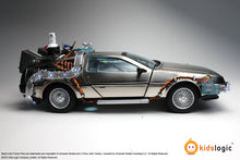 Load image into Gallery viewer, Kids Logic Back To The Future ML02 1/20 Magnetic Floating DeLorean Time Machine