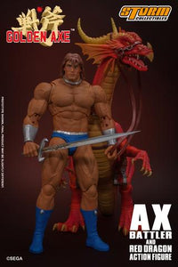 Storm Collectibles AX BATTLER & RED DRAGON - GOLDEN AX ACTION FIGURE