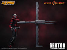 Load image into Gallery viewer, Storm Collectibles MORTAL KOMBAT SEKTOR ACTION FIGURE