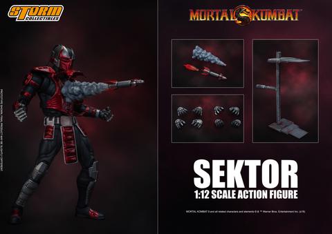 Storm Collectibles MORTAL KOMBAT SEKTOR ACTION FIGURE