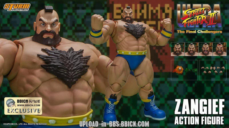 Storm Collectibles Zangief - Ultra Street Fighter II The Final Challenger Action Figure (BBICN Exclusive) 【﻿FREE US/UK/Australia Shipping】