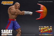 Load image into Gallery viewer, Storm Collectibles Ultra Street Fighter II SAGAT action figure