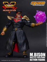 Load image into Gallery viewer, Storm Collectibles Street Fighter V M. Bison Battle Costume Action Figure