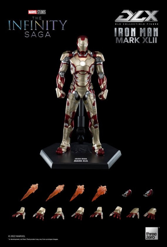 Threezero DLX Iron Man Mark 42 Action Figure