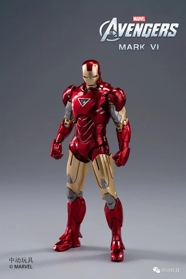 ZD Toys Iron Man Mark VI Action Figure