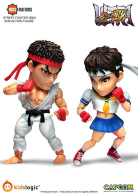 Kids Logic Kids Nations GM01, Ryu & Sakura, Street Fighter, Set of 2