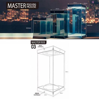 Legend Studio Master Revolving House 03 15' (Black)