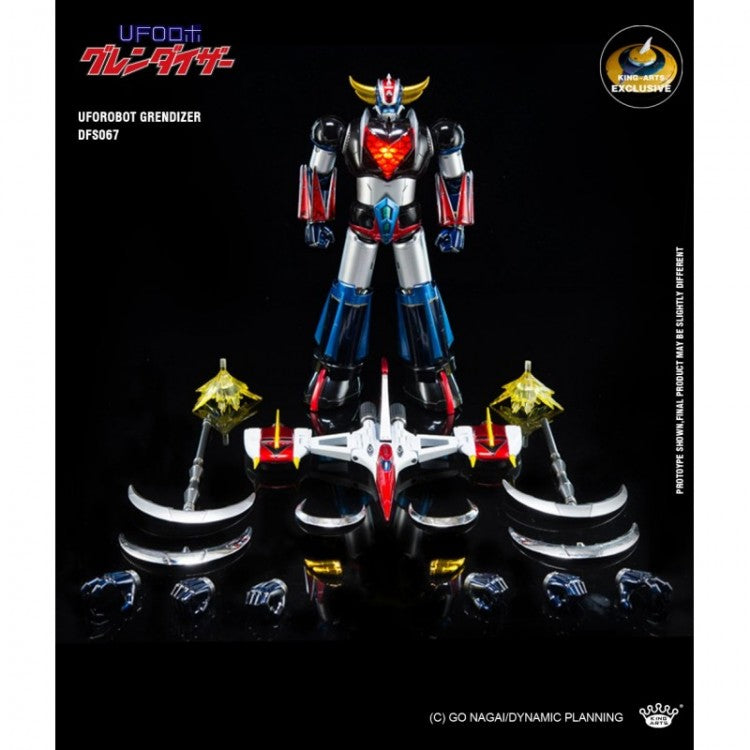 King arts UFO Robot Grendizer Action Figure limited edition(With Yellow TFO)